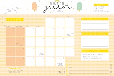 calendrier juin-petit