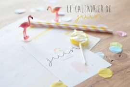 diy calendrier juin