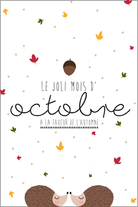 Carte postale octobre