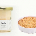 Bougie de Charroux - Crumble aux pommes