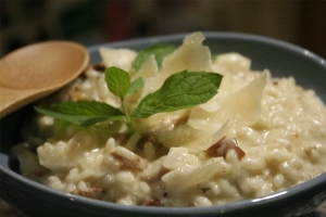 Risotto aux champignons