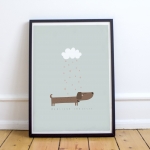 Chien saucisse Madame Grizzly