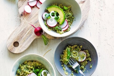 Recette salade de quinoa avocat radis