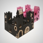 Kit créatif chateau fort - Oh c'est beau