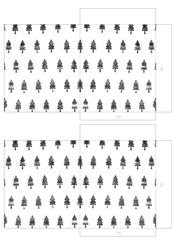 Printable Calendrier de l'Avent