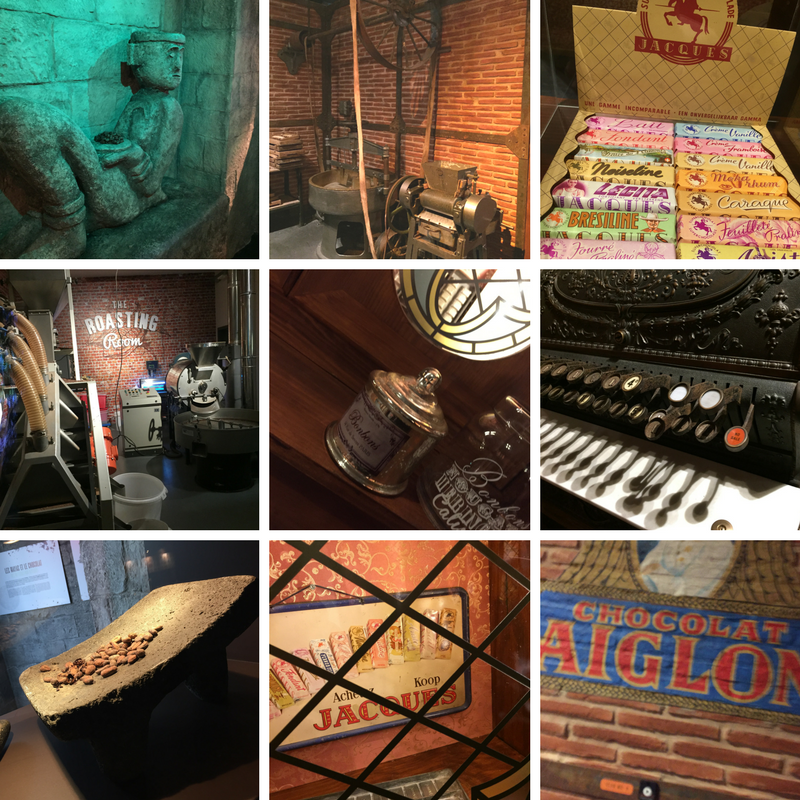 Visite du musée du Chocolat Darcis à Verviers